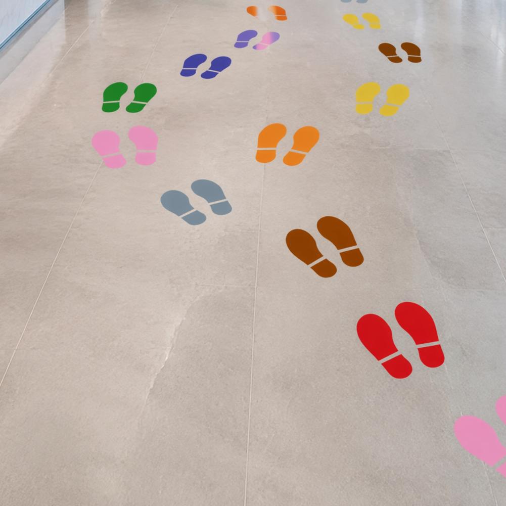 Kids Education Steps - Early Education Floor Stickers 4 Sheets