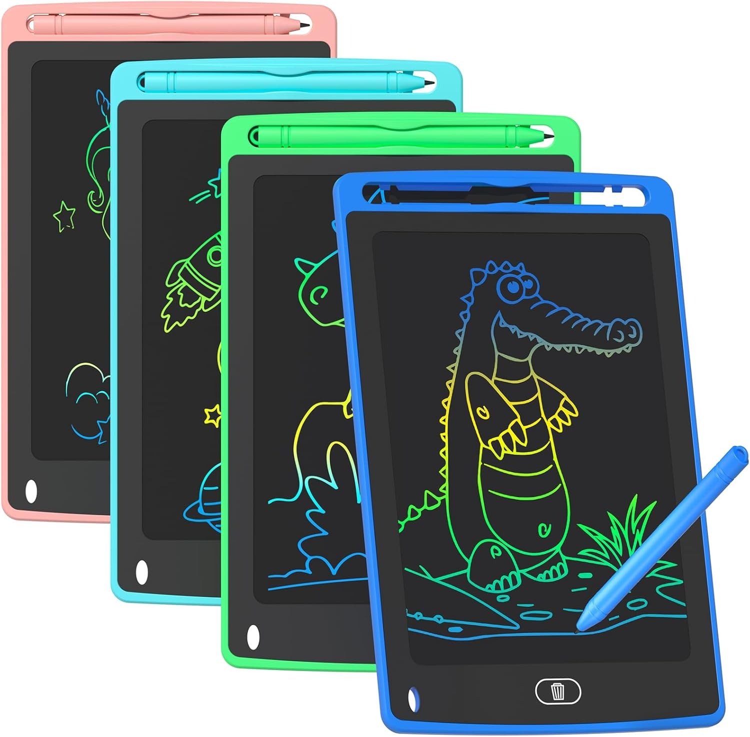 Kids Education Drawing - Pack LCD Writing Tablet for Kids,