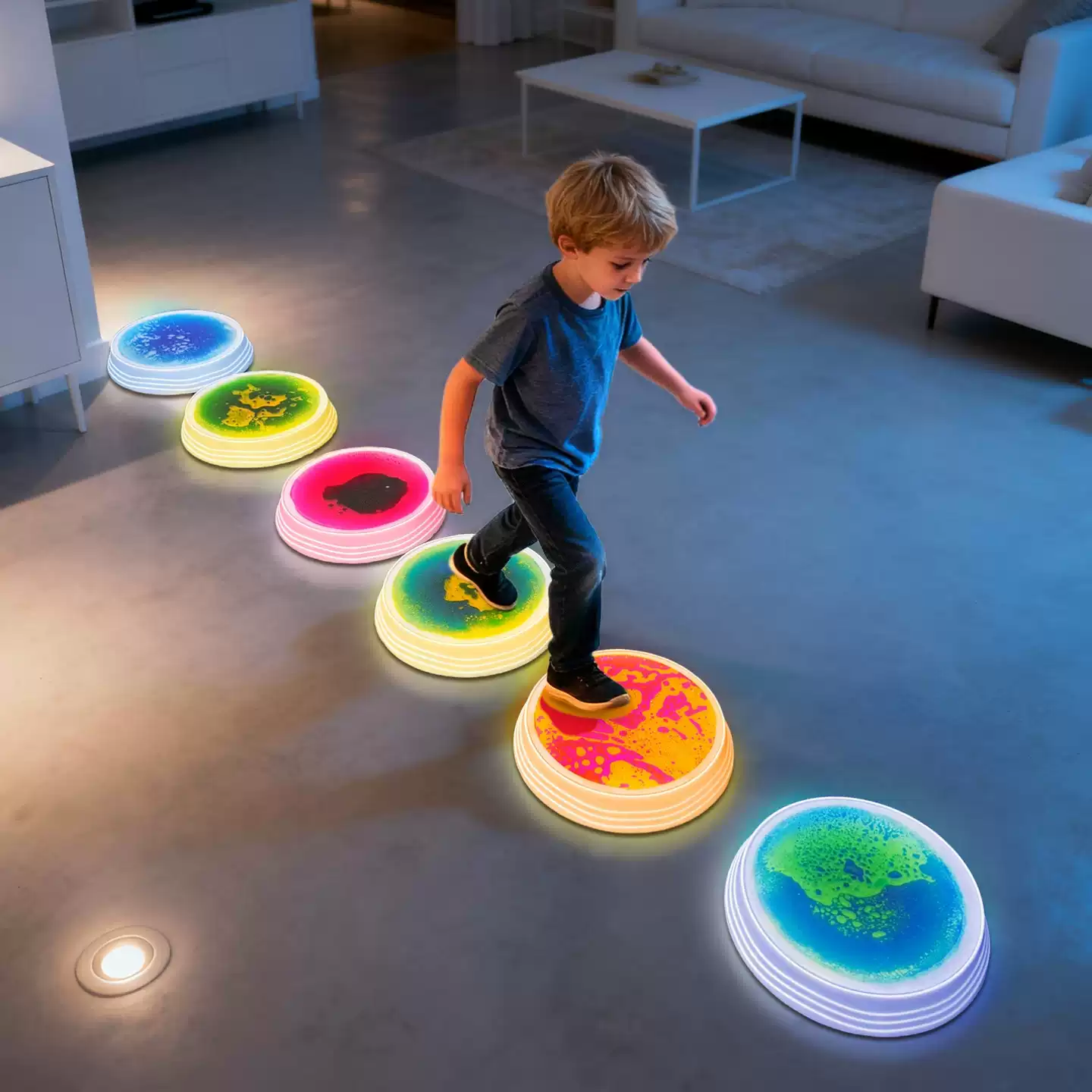 Kids Education Steps - Kids Sensory Training Balance Beam Stepping