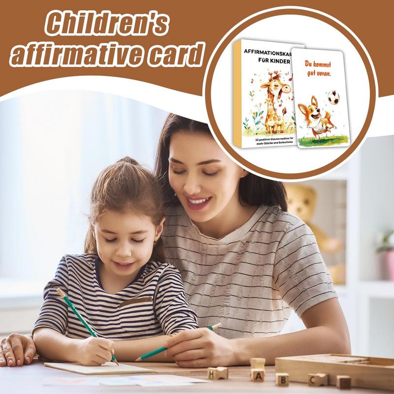 Empowering Cards For Kids 32 G - Kids Education Quote ulasan dan harga