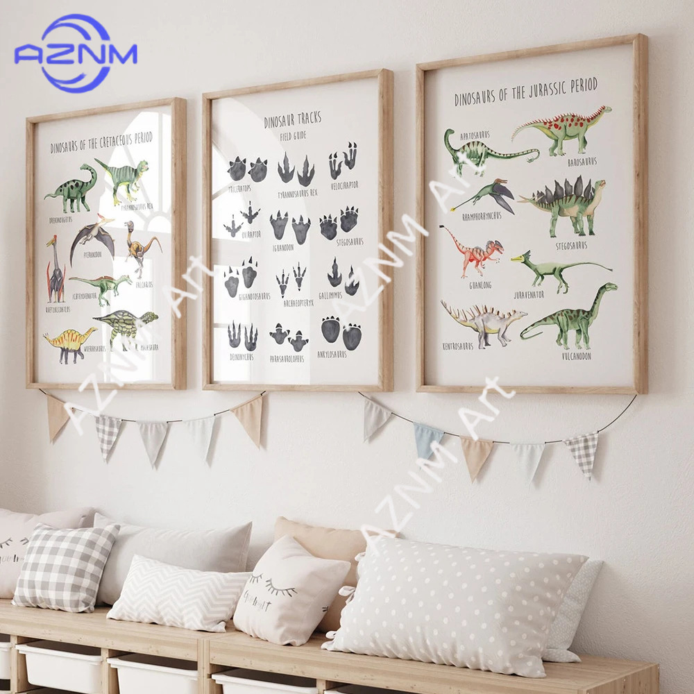 1/3PCS ，The cartoon dinosaur s - Kids Home Education ulasan dan harga