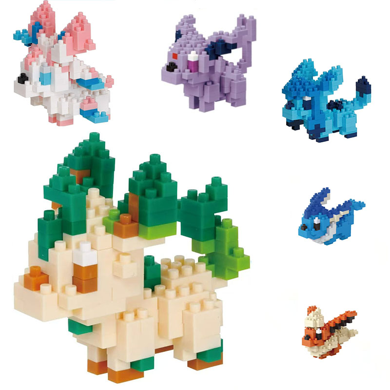 Kawaii Nanoblock Genuine Pokem - Kids Home Education ulasan dan harga