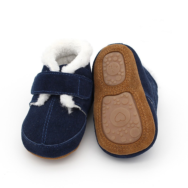 Baby Furry Boots Kids Leather  - Kids Education Steps ulasan dan harga