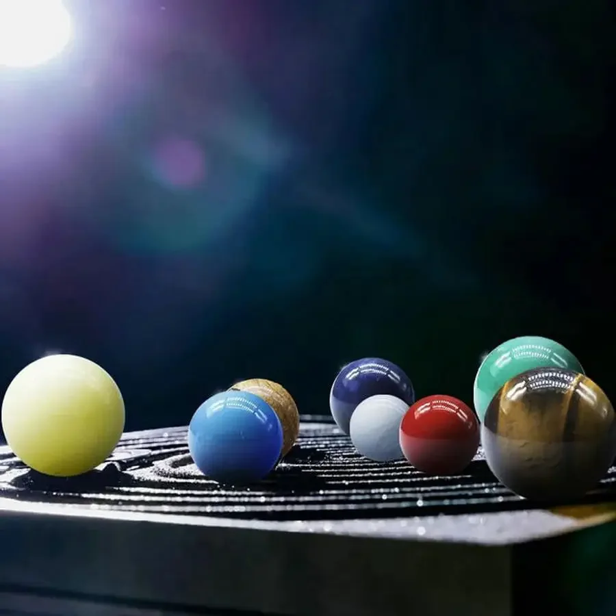 9 Planets Solar System Crystal - Solar System Model ulasan dan harga