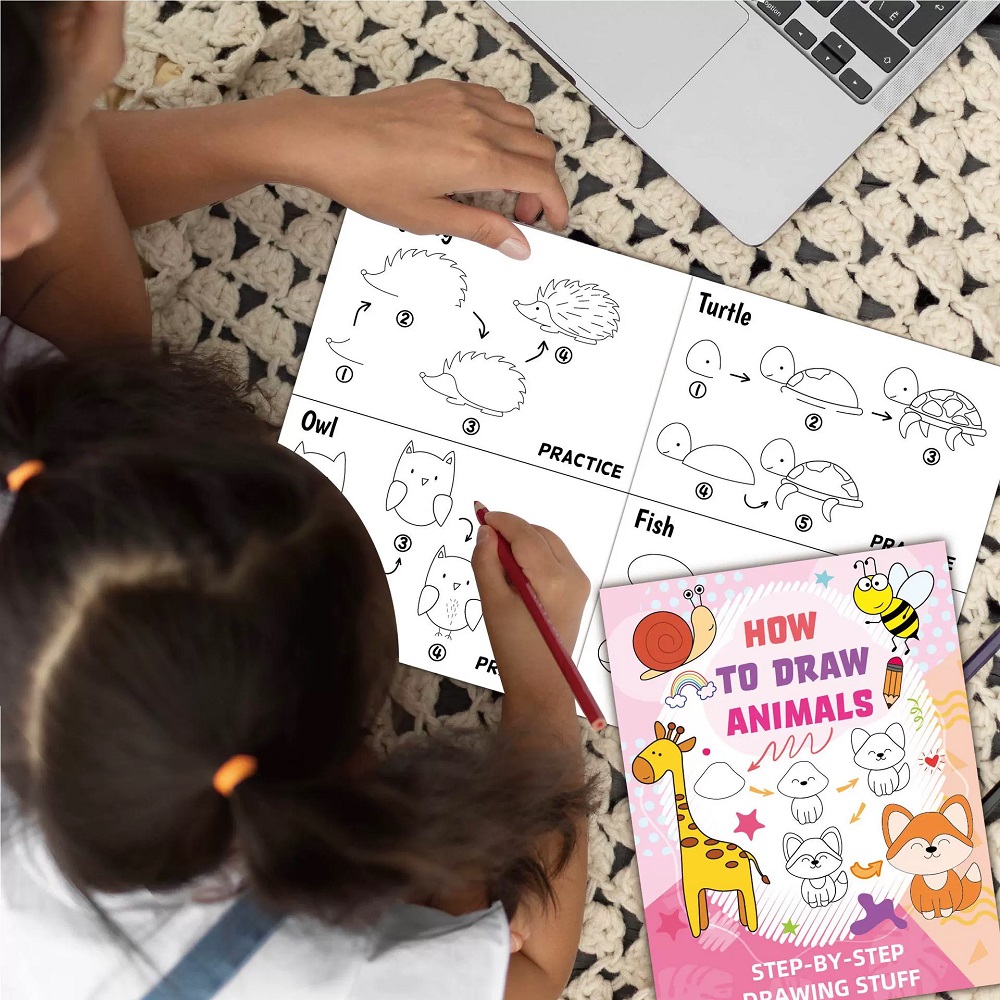 How To Draw Animal Cartoon Ske - Kids Education Fun ulasan dan harga