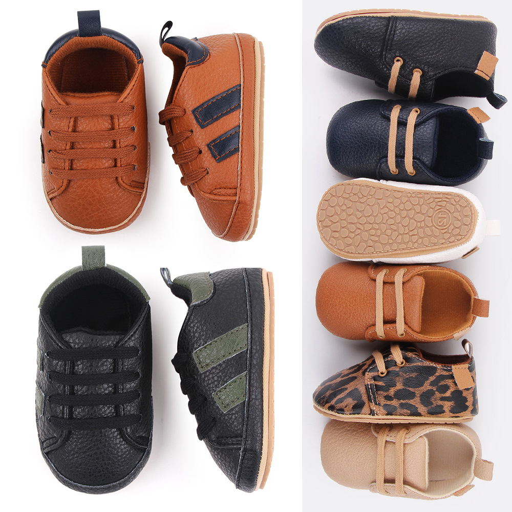 Baby Leather Casual Crib Shoes - Kids Education Steps ulasan dan harga
