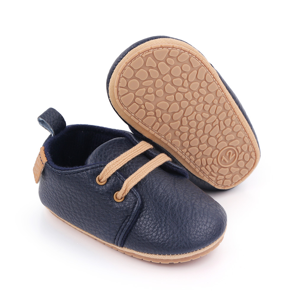 Baby Leather Casual Crib Shoes - Kids Education Steps ulasan dan harga