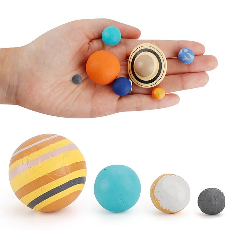 9 Pcs/Set Simulation The Solar - Solar System Model ulasan dan harga