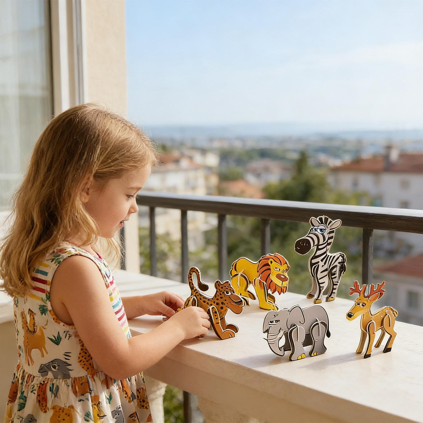 3D Cartoon Puzzles For Kids 7  - Kids Education Fun ulasan dan harga