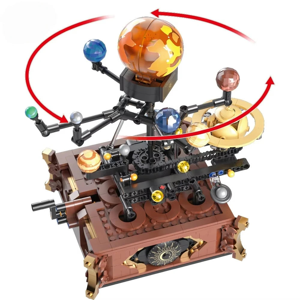 697pcs Classic Space Solar Sys - Solar System Model ulasan dan harga