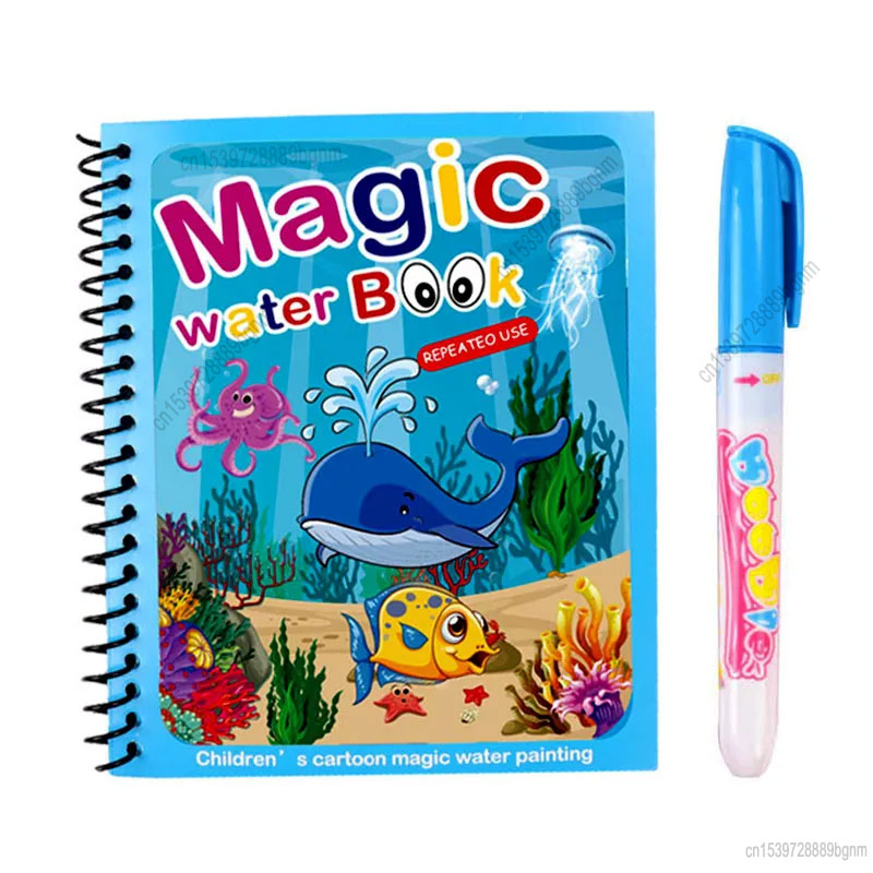 Cartoon Magic Water Painting C - Kids Education Drawing ulasan dan harga