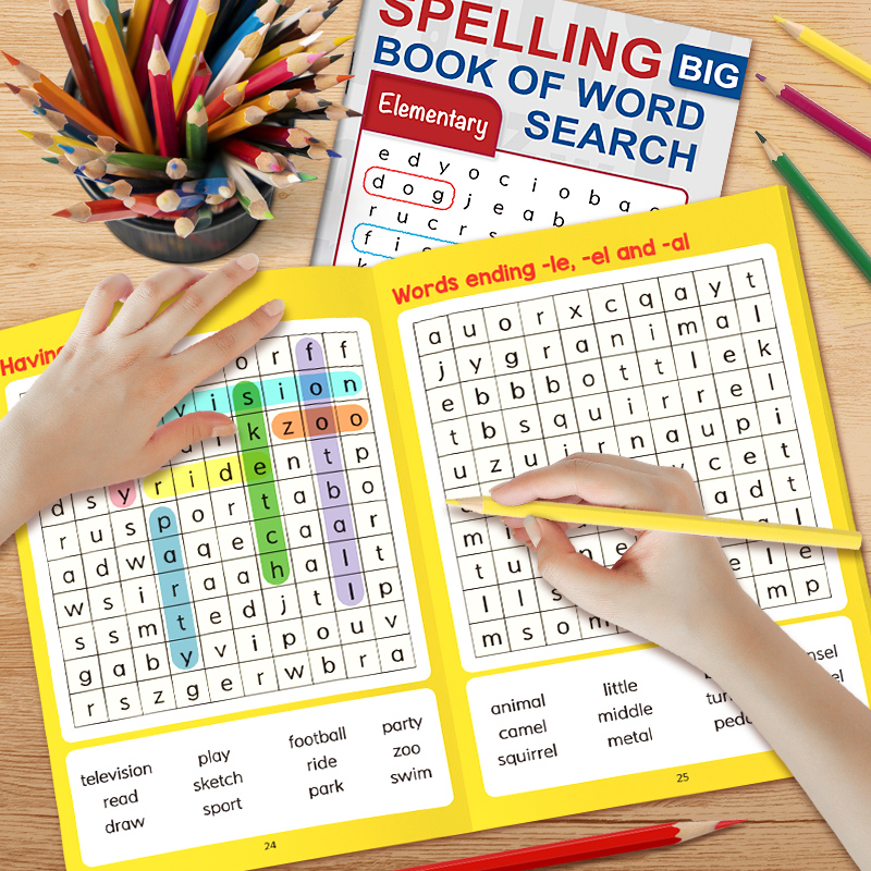 Elementary Big Word Search Spe - Kids Education Help ulasan dan harga