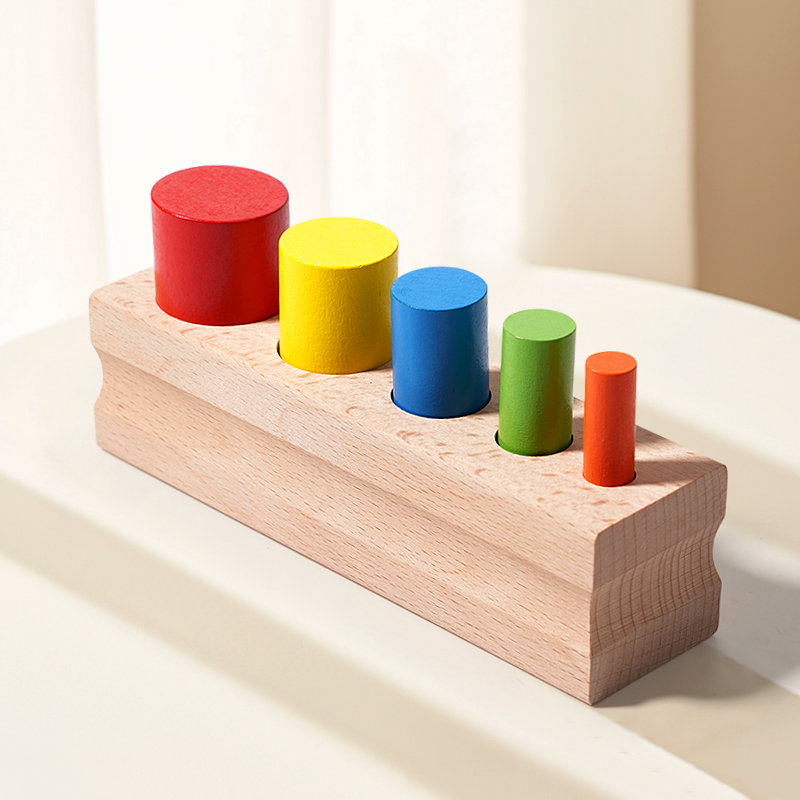 Montessori Wooden Colorful Kno - Kids Education Help ulasan dan harga