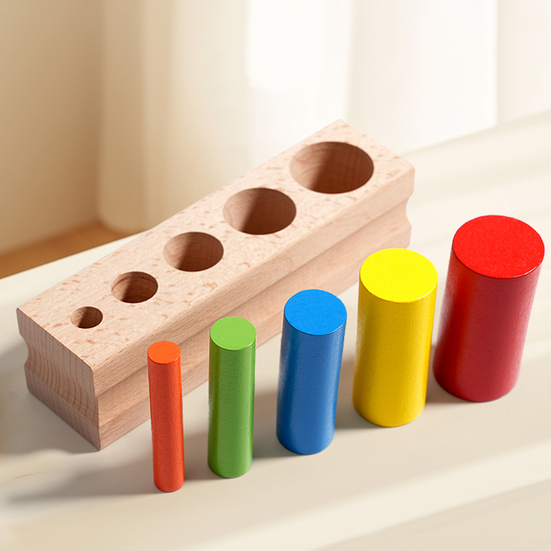 Montessori Wooden Colorful Kno - Kids Education Help ulasan dan harga