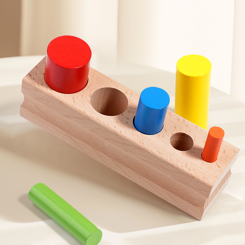 Montessori Wooden Colorful Kno - Kids Education Help ulasan dan harga