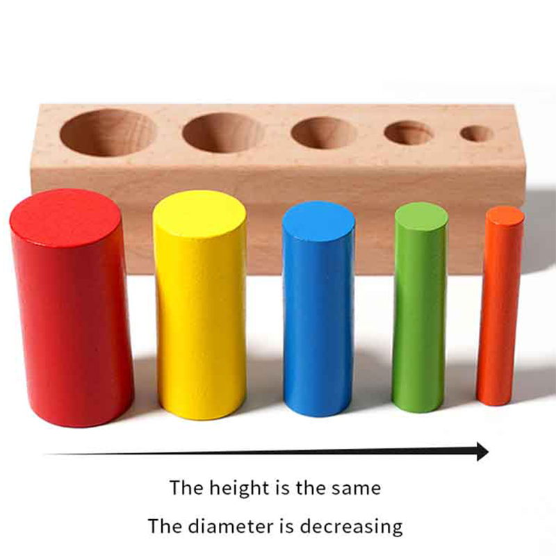 Montessori Wooden Colorful Kno - Kids Education Help ulasan dan harga