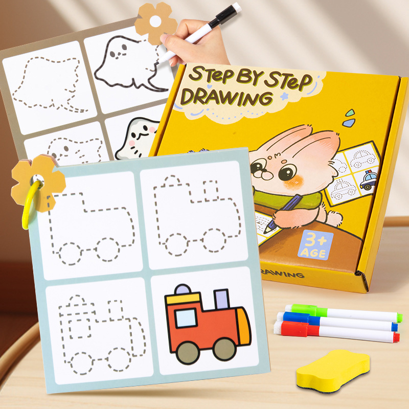 Children Montessori Drawing To - Kids Education Steps ulasan dan harga