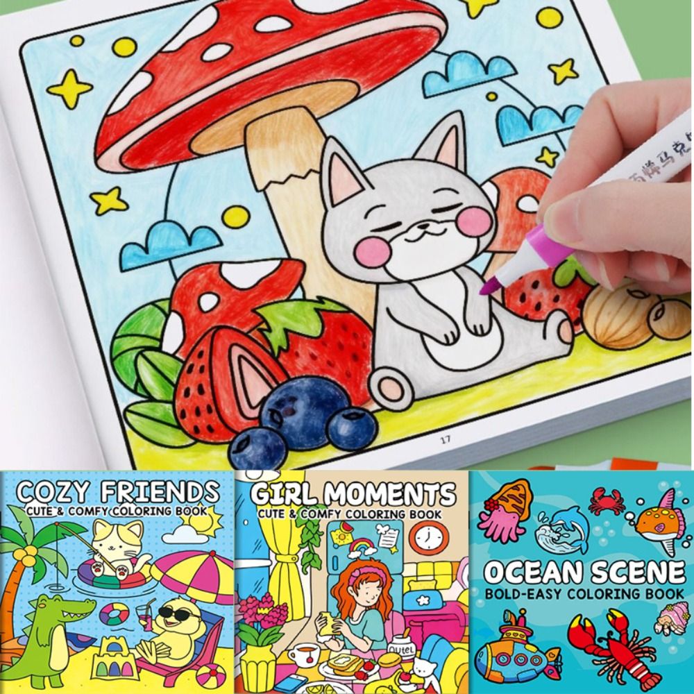 Creative DIY Coloring Book Edu - Kids Education Drawing ulasan dan harga