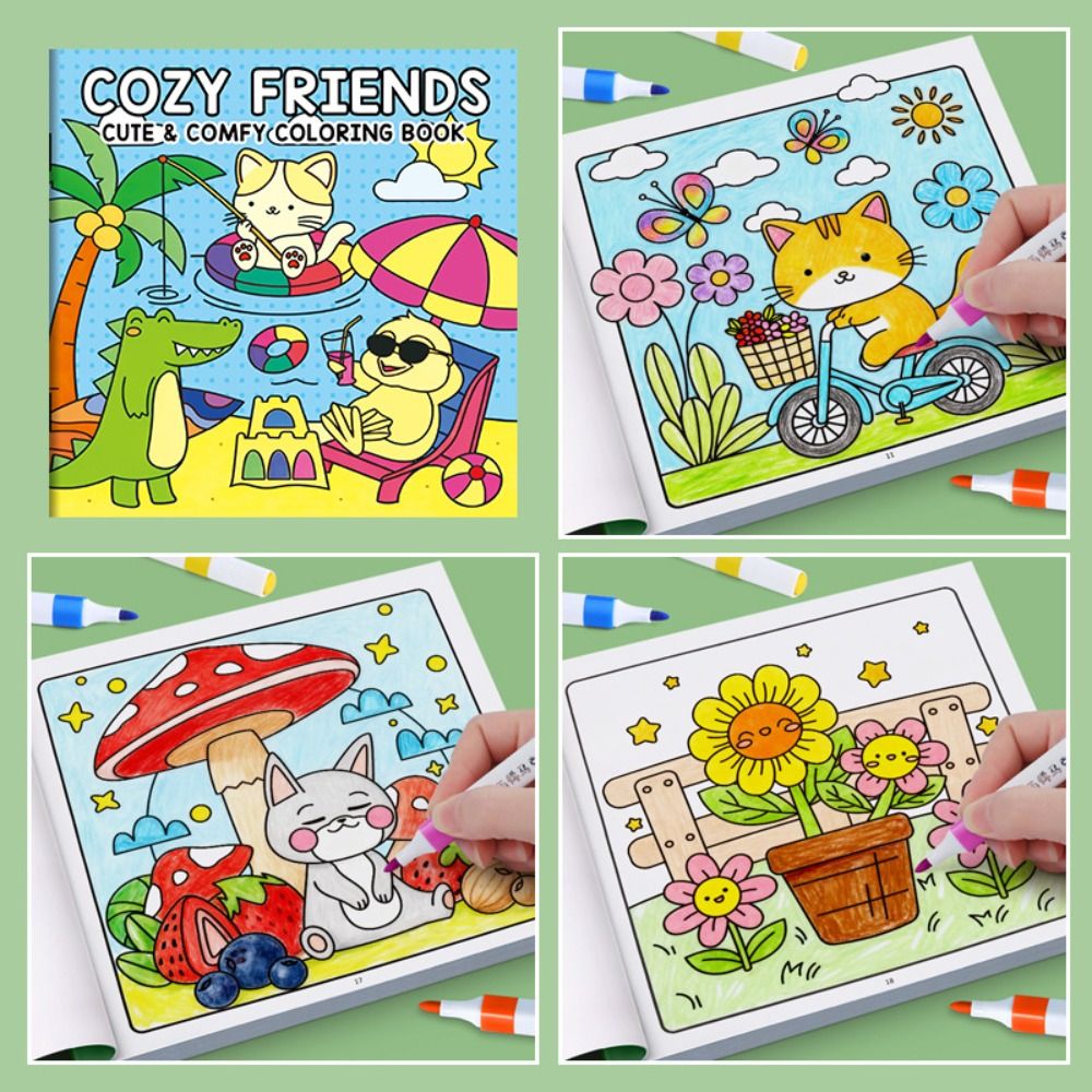 Creative DIY Coloring Book Edu - Kids Education Drawing ulasan dan harga