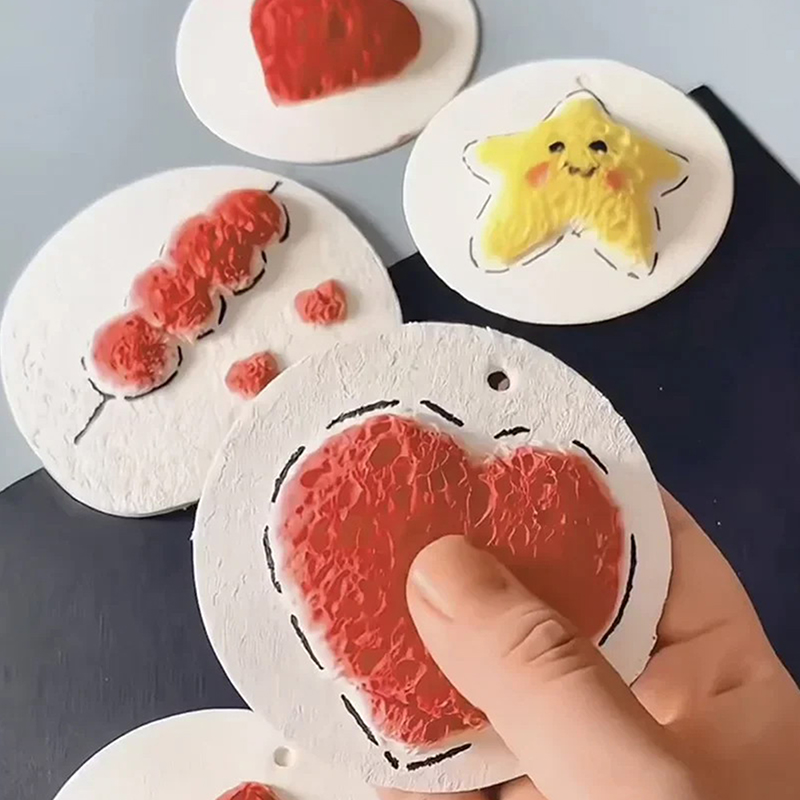 1Pc 3D Magic Puffy Foam Textur - Kids Education Drawing ulasan dan harga