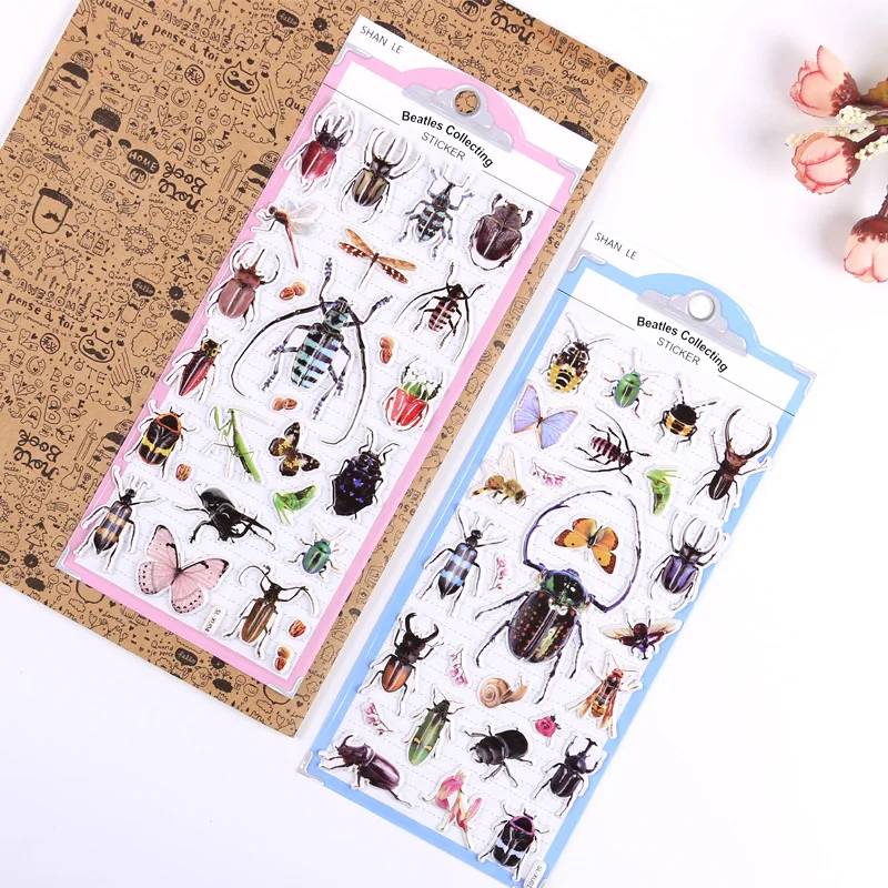 Hot Sale 3D Lifelike Insect St - Kids Education Charts ulasan dan harga