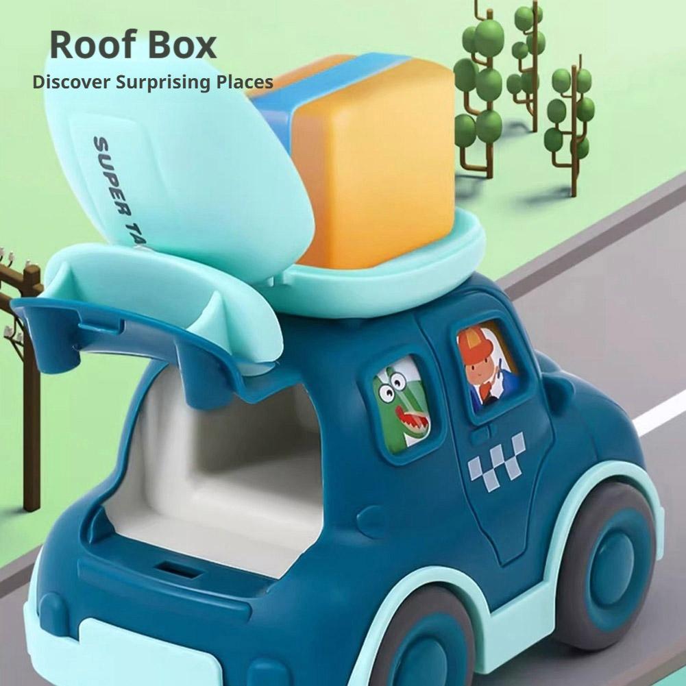 Cartoon Mini Pull Back Toy Car - Kids Home Education ulasan dan harga