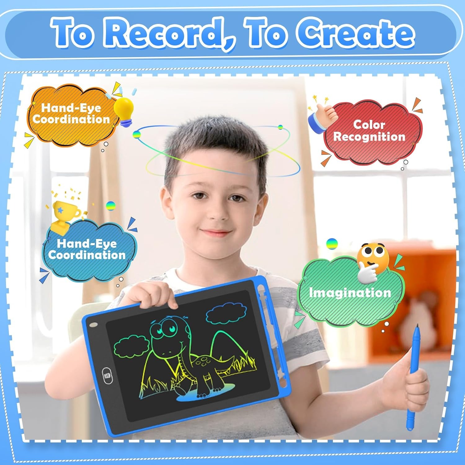 Pack LCD Writing Tablet for Ki - Kids Education Drawing ulasan dan harga
