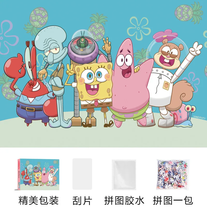 1000 Pieces SpongeBob SquarePa - Kids Home Education ulasan dan harga