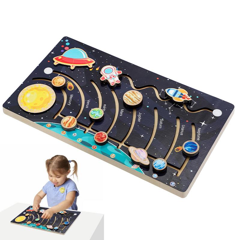 Solar System Model Board Woode - Solar System Model ulasan dan harga