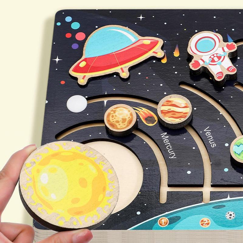 Solar System Model Board Woode - Solar System Model ulasan dan harga